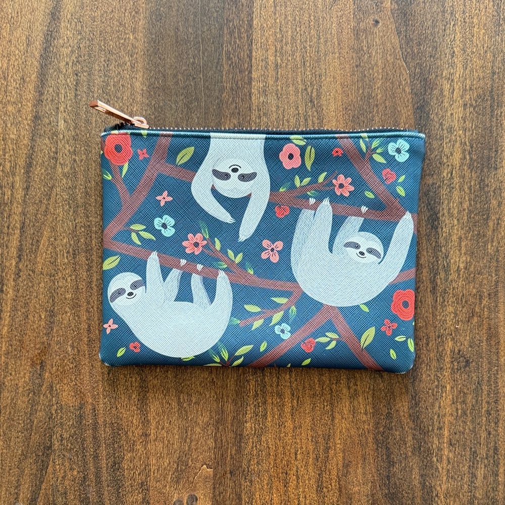 Studio Oh! The Sloth Life Clutch Purse / Bag